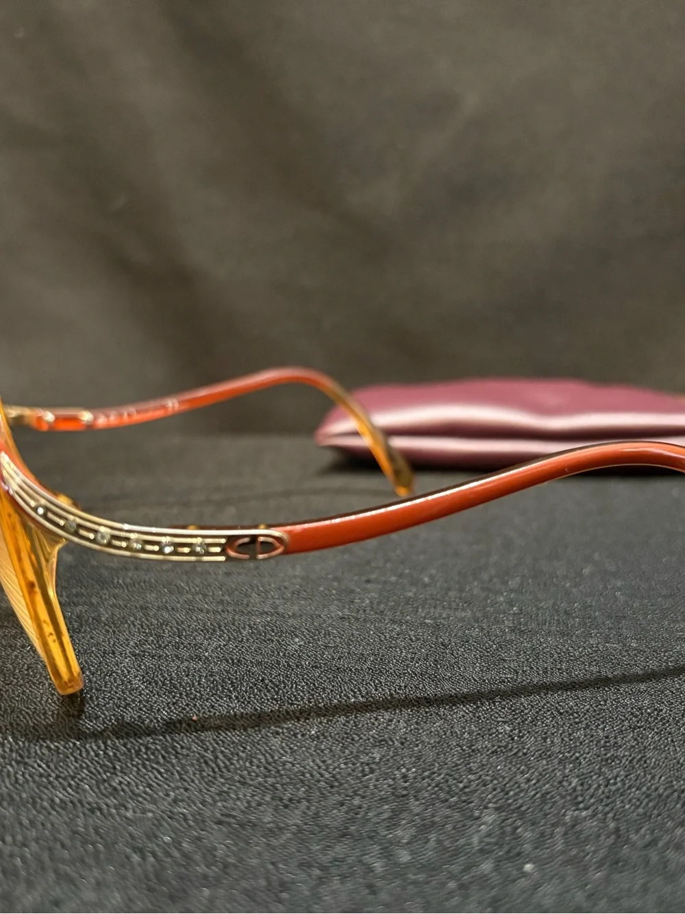 2 VTG pairs Christian Dior 2271 glasses frames (one pair is broken) see photos